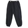COMOLI 25Stainless Steel B01-06014 Black Cotton X Silk Drawstring Reversible Pants Bottoms Not Written blackUsed