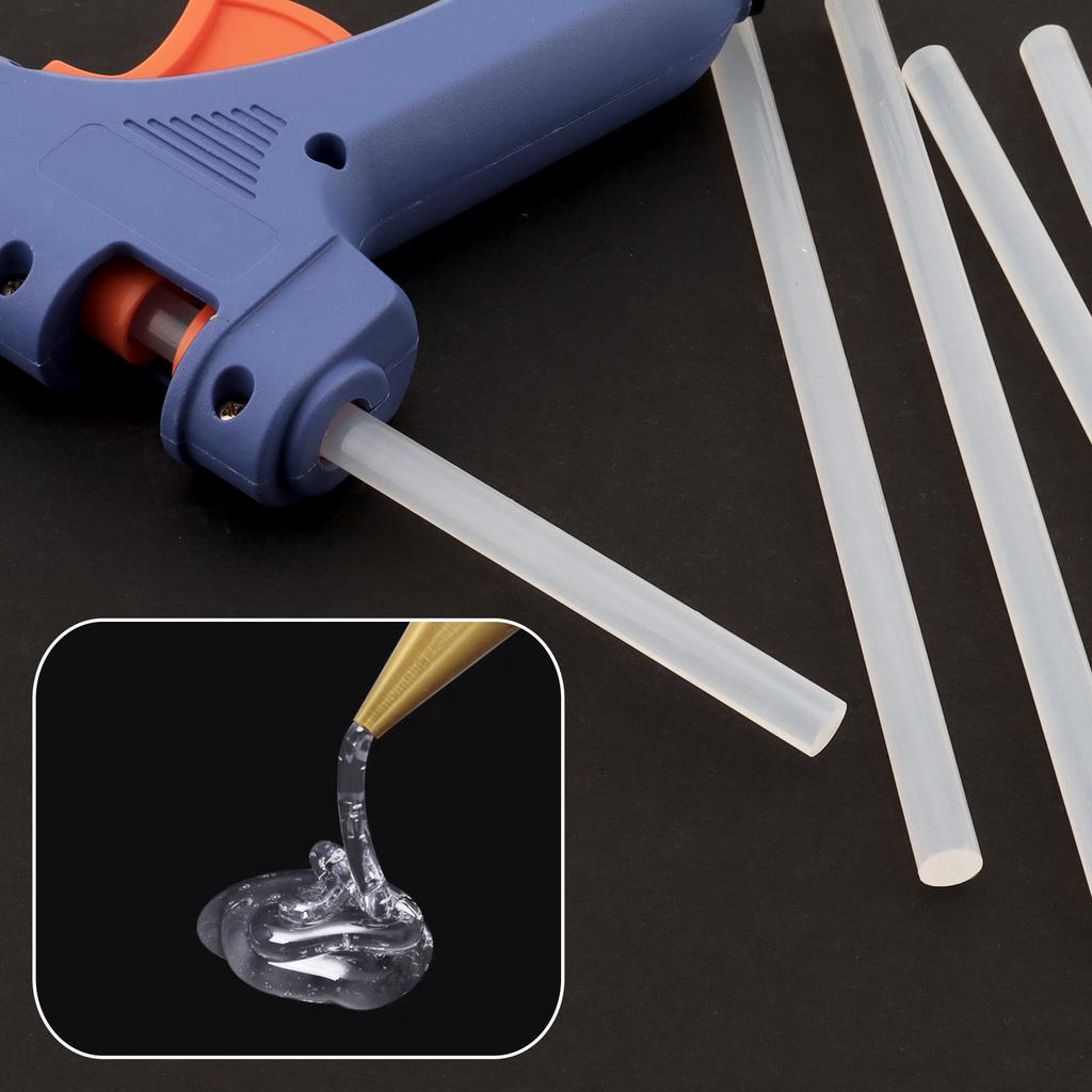 5 Stück/10 Stück Heißklebestifte 11 mm x 150 mm/250 mm/270 mm für Heimwerkerarbeiten/Dekoration/Reparatur, Mehrzweck-Heißklebestifte Weiß Transparent/Schwarz
