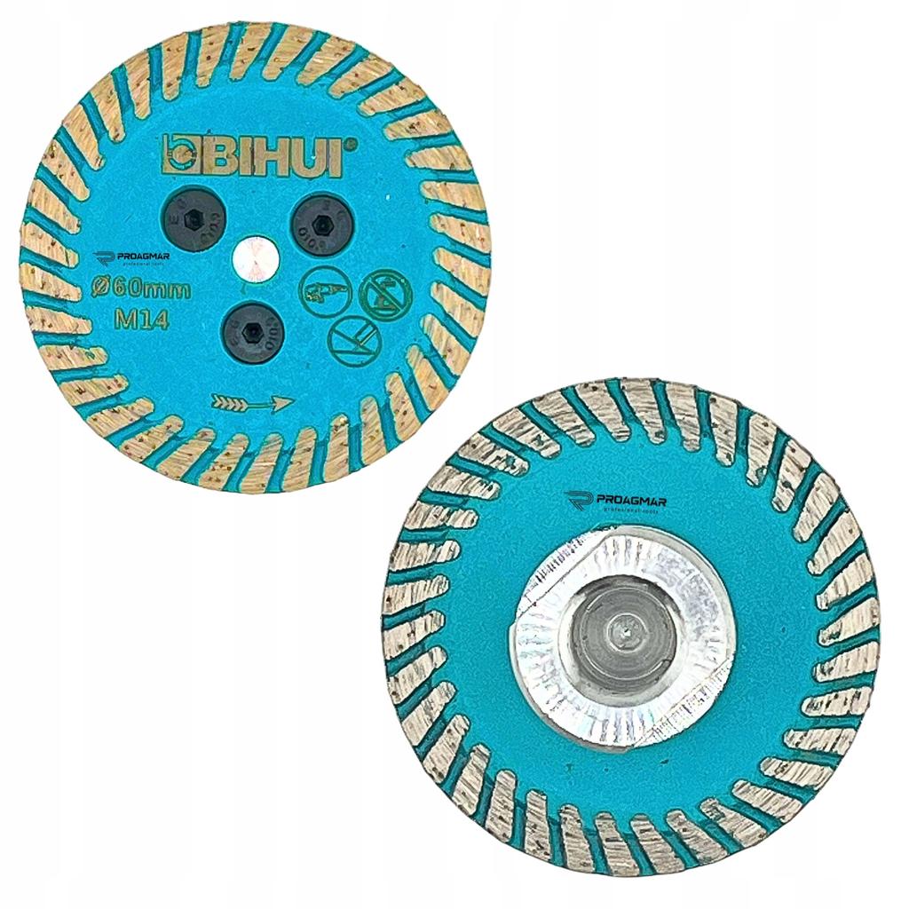 Bihui Diamond Blade For Undercutting 60Mm M14 Dcw60