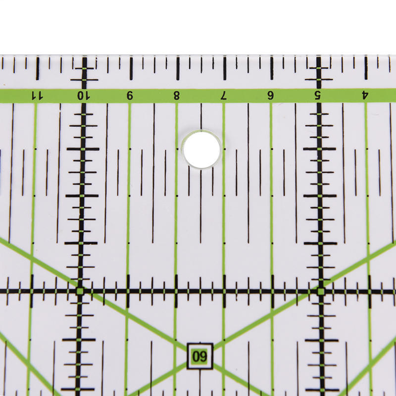 15*15Cm Transparent Quilting Sewing Patchwork Ruler Cutting Tool Tailor Diy