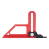 Table Saw Height Gauge Aluminum Alloy Metric Inch Scales 0‑60mm Depth 45 Degree Angle Measuring Tool for Woodworking