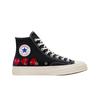 X Play Comme Des Garcons Chuck 70 Hi Multi Heart Black