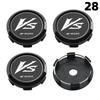 4PCS OD 60MM / ID 56MM Cap For Rims WORK EMOTION EQUIP MEISTER VS Emblem Wheel Center Cap Sport Car Logo Wheel Cover Hub Caps