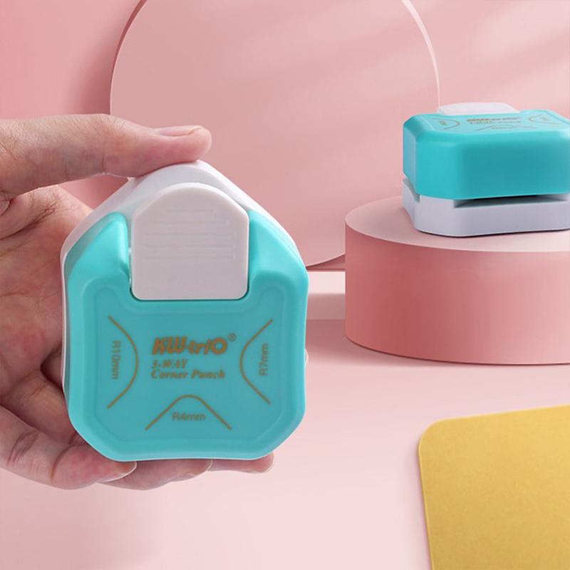 3 In 1 Corner Rounder Punch Paper Round Corner Trimmer Cutter For Card Photo