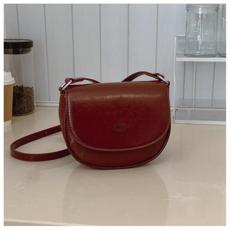 High-end Saddle Bag, Fashionable and Versatile Commuter Single-shoulder Bag, Crossbody Bag