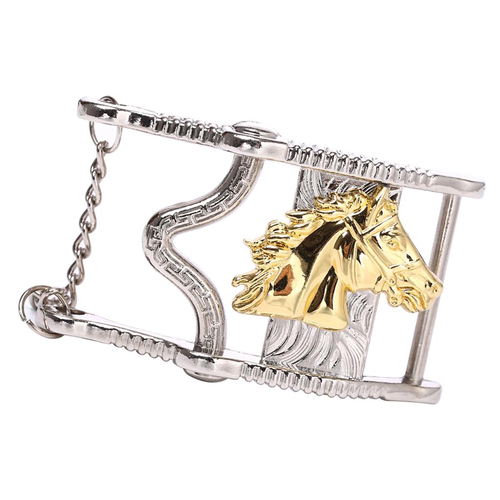 

Horse Head Style Belt Buckle Western Buckle Cowboy Men s Costume Ornament