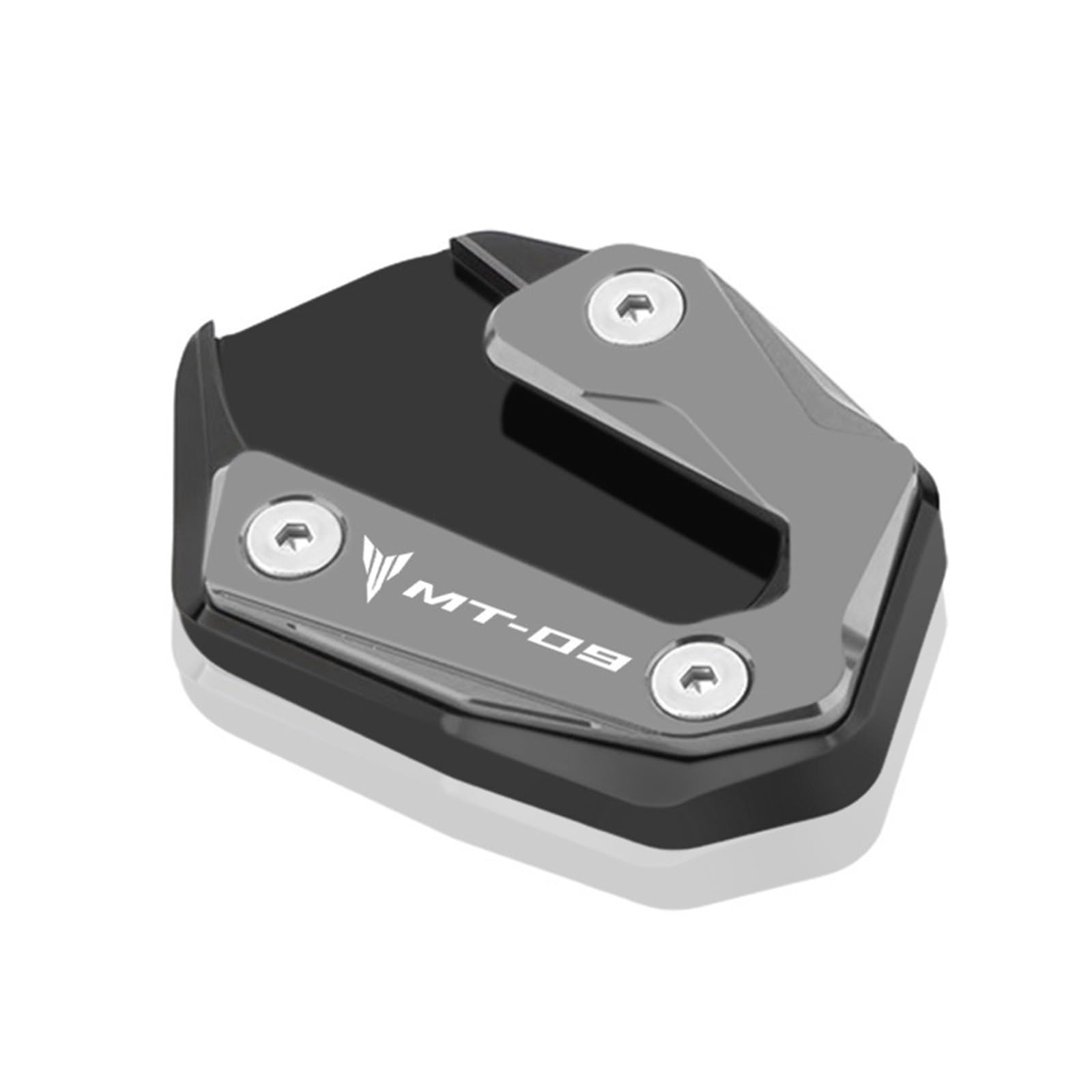 

Мотоциклетная ЧПУ подножка, лапка боковой подставки, удлинительная накладка, расширяющая опорная пластина, подходит для Xqingdp MT-09 2020-2023 2024 One Size