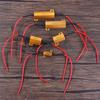 2Sets Car Led Canbus Decoder 10/25/50W 6/8/25/39Ohm Load For Auto Turn Signal Lantern License Plate Lamp Resistors Resistance