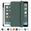 Intelligente Tablet-Hülle für iPad Pro 11 Hülle für iPad Air 3 10.5 A2123 A2153 A2154 A2152 mit Stifthalter Silikon Funda Abdeckung