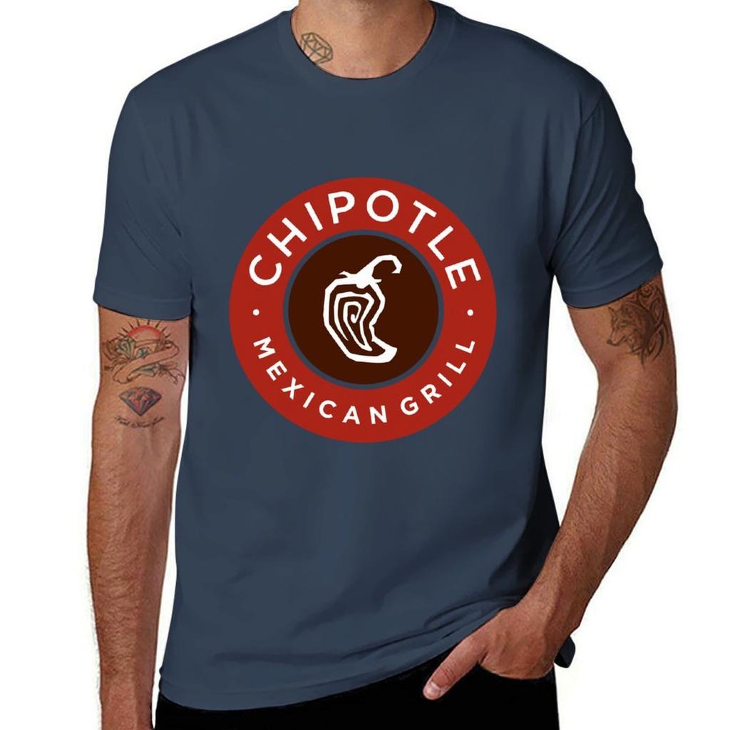 Chipotle Mexican Grill Restaurant Logo Tshirt Plus Size Street Style Tee