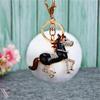  Pony Car Keychain Bag Pendant Metal Keychain Year Of The Horse