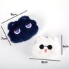 Kawaii Q-Version Anime Squeaky Cat Ball Keychain Cartoon Plush Doll Pendant Keyring Cute Toys Anime Peripheral Fans Gifts