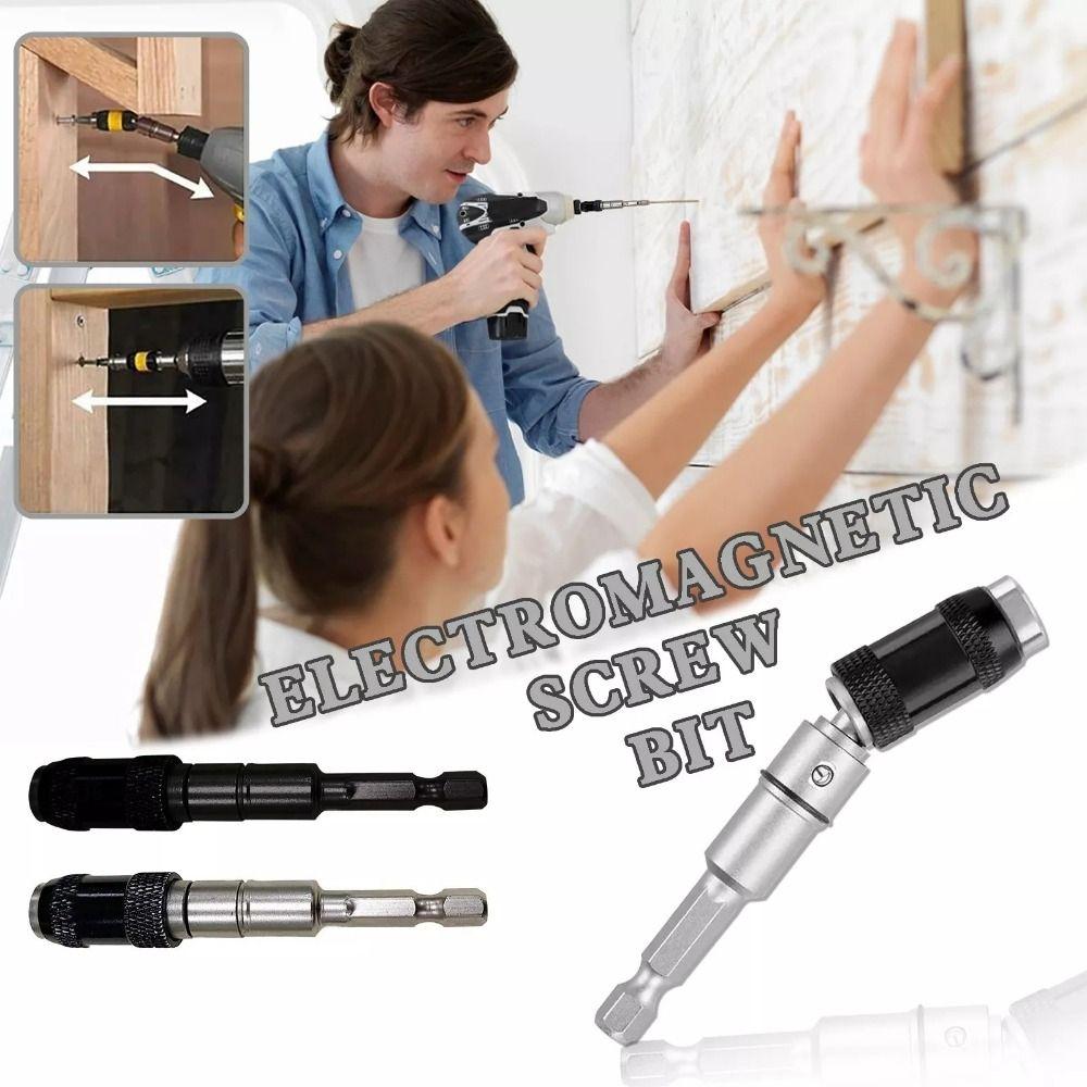 

1/4 Hex Screw Release Bit Drill Magnetic Drill Bit Extension Rod Portable Drive Guide Rod золотий