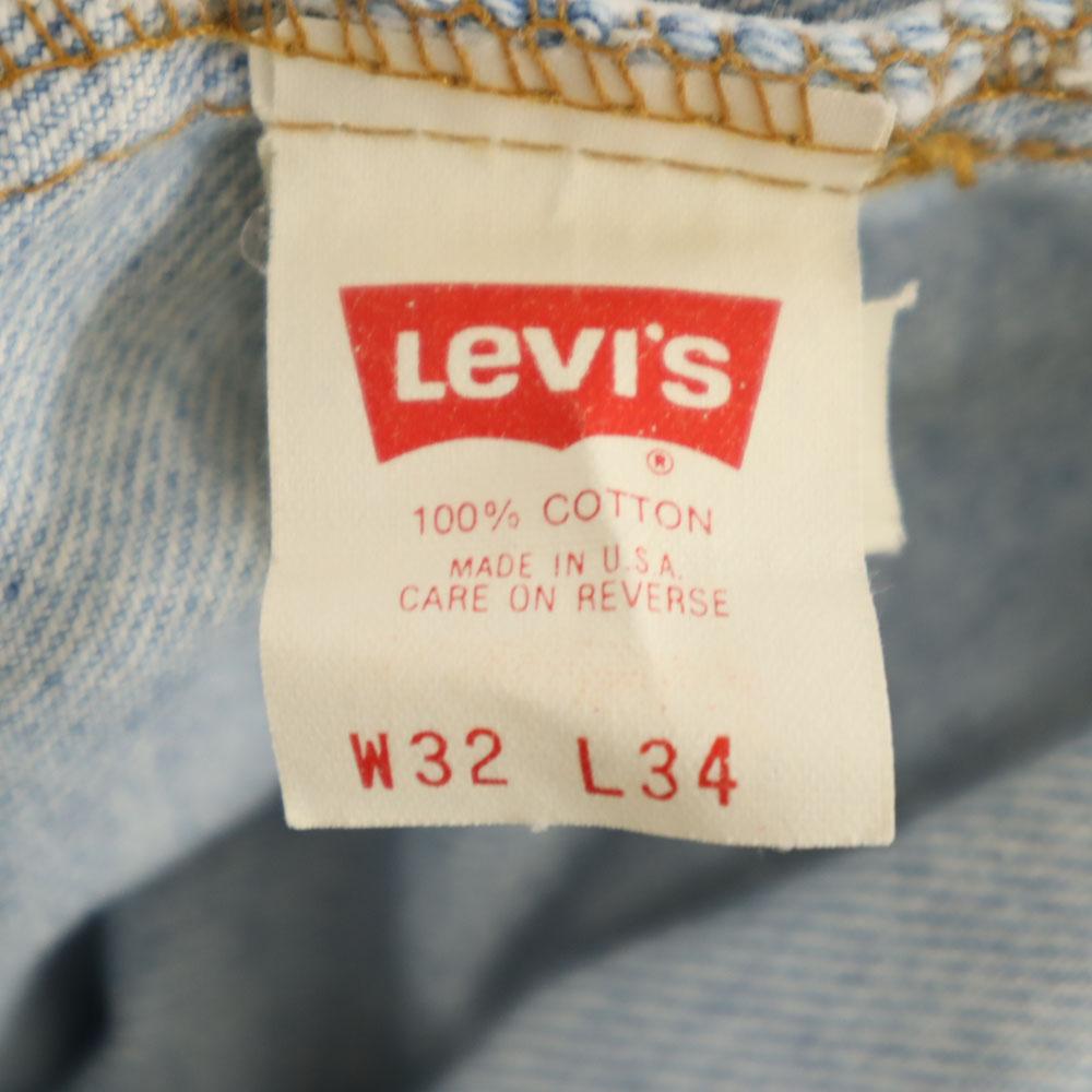 Levi's 90s 510-0217 Made in USA Old Straight denim pants w32 jeans Men's Used