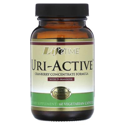 Uri-Active, Cranberry Concentrate Formula with D-Mannose, 60 Veggie Caps