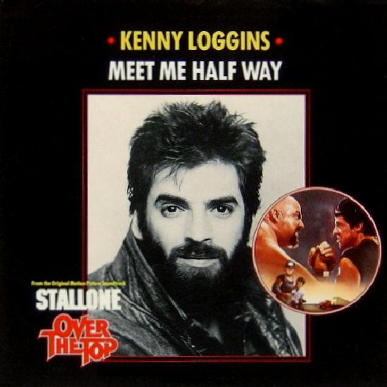 7inch Record KENNY LOGGINS Meet Me Half Way 3806690 Columbia 1987 US Dance Electronica Used