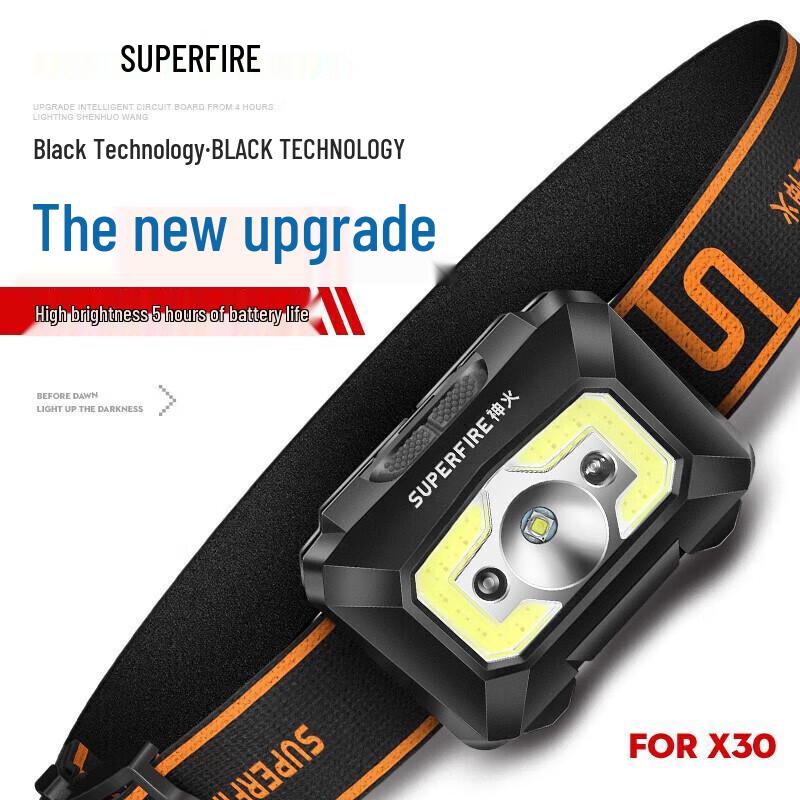 

SupFire X30 Waterproof Rechargeable LED Headlamp