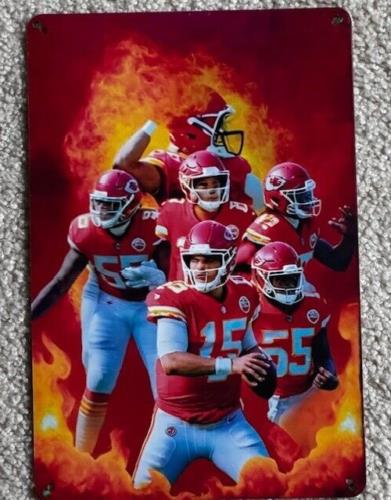 Kansas City Chiefs Celebration sign  NEWsuper BowlAluminum 20x30cm（7.8x11.8inch）