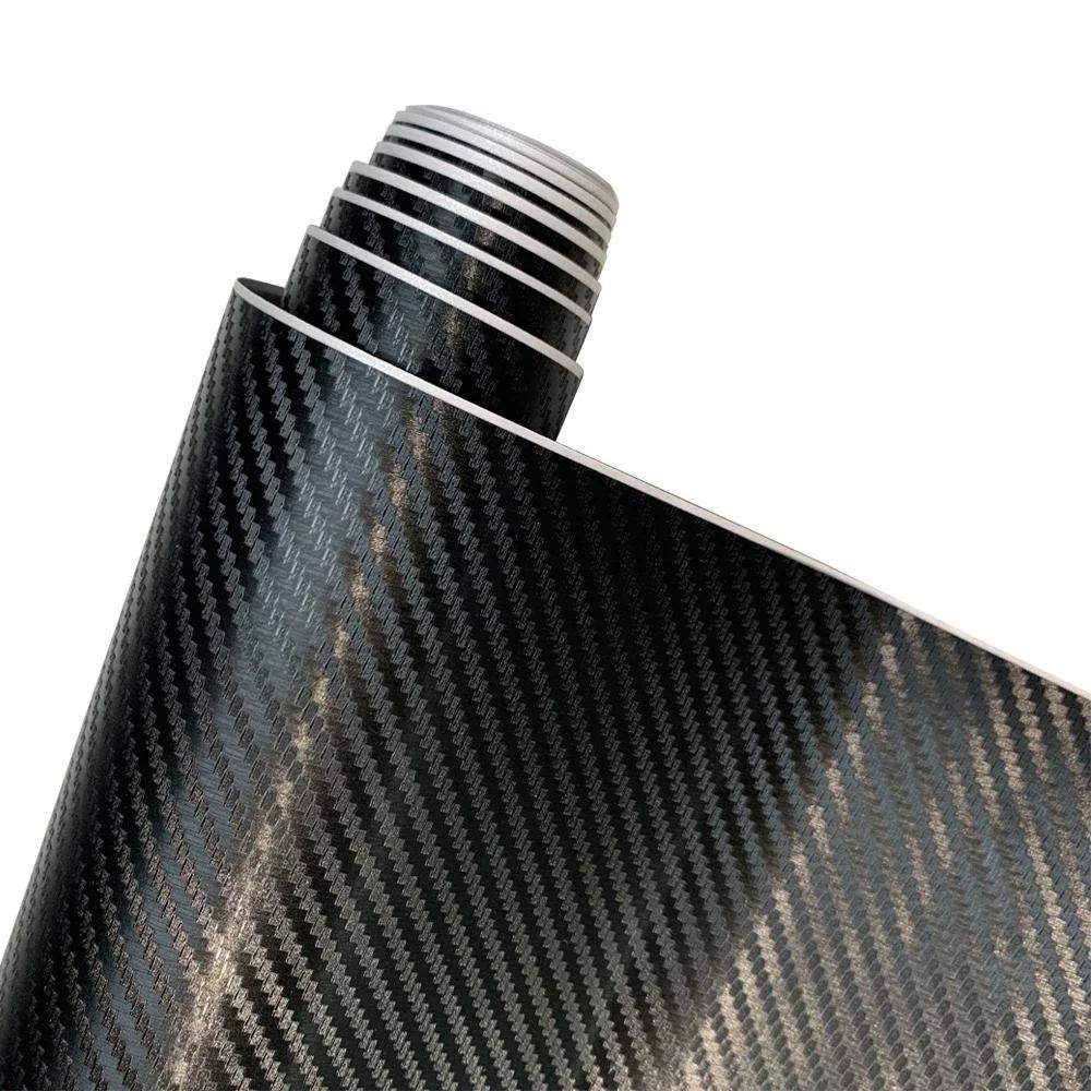 2D Glossy Carbon Fiber Car Stickers Vinyl Wrap Film Laptop Car Motorcycle Wrapping Covering Film Decorative for Car Accessories