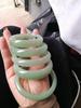 Shetaicui Natural Jade Aventurine Green Ladies' Elegant Bangle