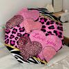 1pc Leopard love Zebra pattern Pattern Design Umbrella,Compact Umbrella, All Season, Travel, Outdoor, One Touch Auto Open and Close,Christmas Gift