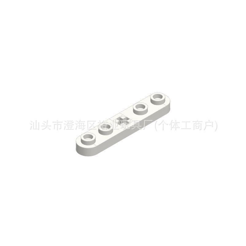 Universal Technic Plate 1x5 with Axle Hole - Compatible Building Block Accessory 0.5 kg