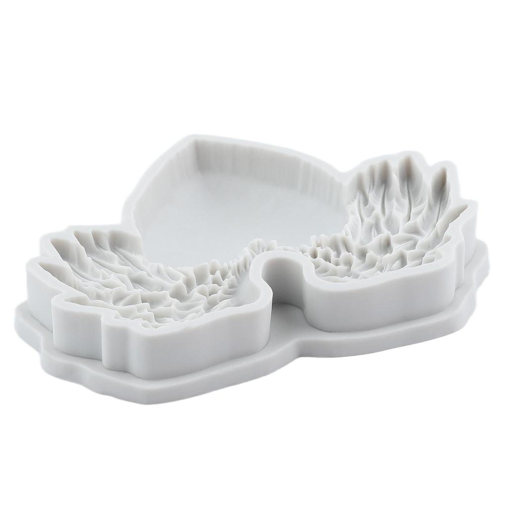 Heart Wings Silicone Mold Angel Wing Fondant Molds Cake Decorating Tools Cupcake Topper Candy Sugar Craft Gum Paste Polymer Clay