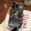 Snow Mountain Sunrise Scenery Silicone Phone Case For iPhone 17 Air 16 15 13 12 11 ProMax Pro Plus Lens Protection Cover