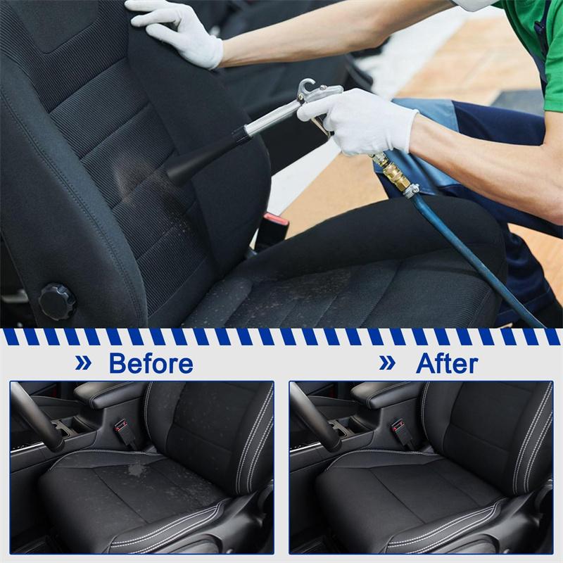 Air Blow Car Wash Gun Efficient Dry Cleaning Gun High Pressure Tornado Dust Blowing Gun Professional Car Interior Cleaning Tools