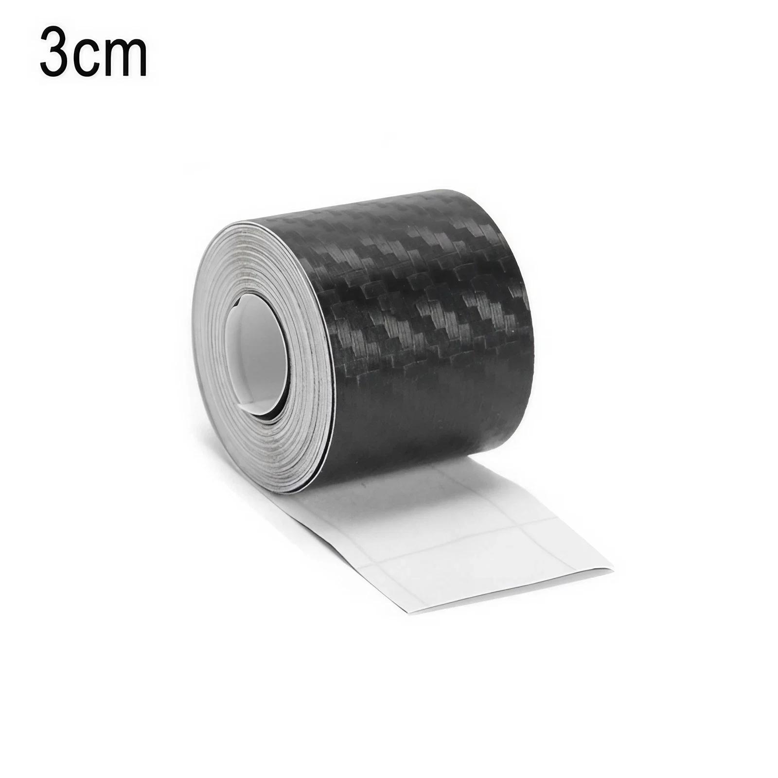 

STONEGO 3D (3/5/7/10cm * 300cm) Carbon Fiber Film Sticker Car Window B C Pillars Auto Stickers Trim Covers Car Styling