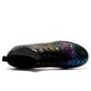Fußballschuhe Herren/Damen Lightning Camoufl e Fußballschuhe Gummi Weiche Sohle Kurze Stollen Kunstrasen Jugend Kinder Fußballschuhe