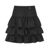 ELLE KIDS Girls' Winter Pleated Mid-Length Cake Skirt