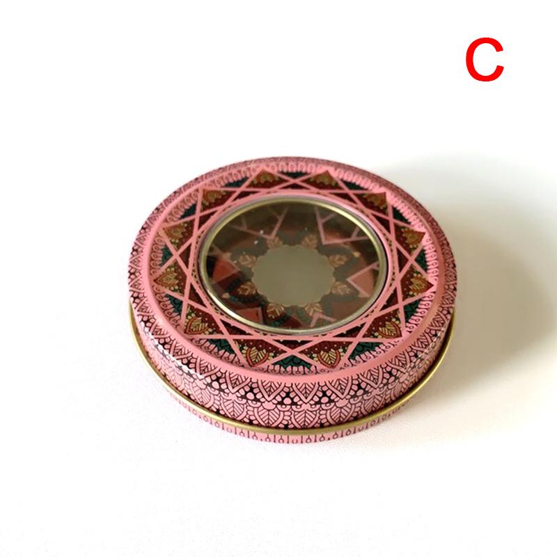 Saffron Tin Box For 1  G Saffron Packing Box Tin Box With Pvc Window