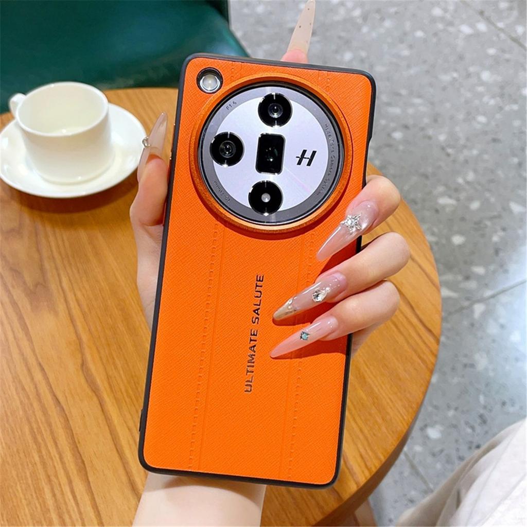 Case For OPPO Find X7 Ultra X7 Lychee Fabric Texture Matte Hard Shell Luxury Full Body Protective Phone Cover Case
