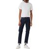 T-shirt Levis a maniche corte con scollo rotondo e taschino frontale, unisex, bianca A8605-0000