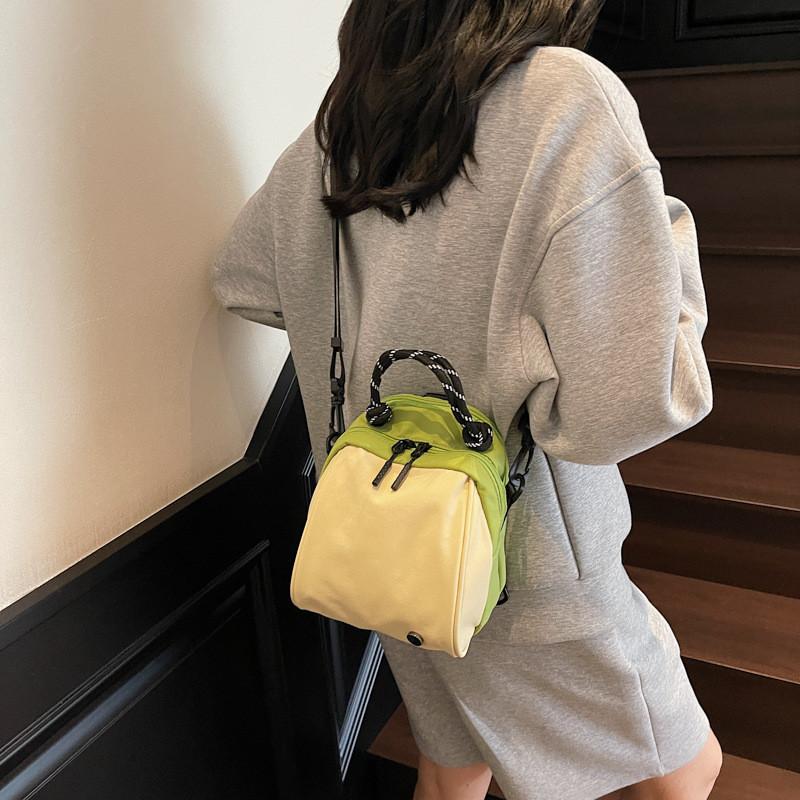 Leisure Solid Color Bag Shoulder Handheld Chest Bag Large Capacity Waterproof