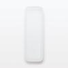 MUJI Polypropylene Organizer Box X X Clothing Storage Box 2, Semi-Transparent, 8.5 25.5 5cm, MCC11A2S, Case,