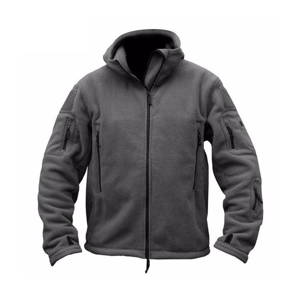 New Military Tactical Outdoor Soft Shell Fleece Jacket Men Army Sportswear Thermal Hunt Hiking Sport Hoodie Jackets