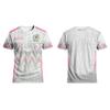 Magliette da calcio stampate in 3D del Messico Estive Uomo Donna Uguali Magliette ad Asciugatura Rapida Top Sportivi da Esterno Abbigliamento da Allenamento
