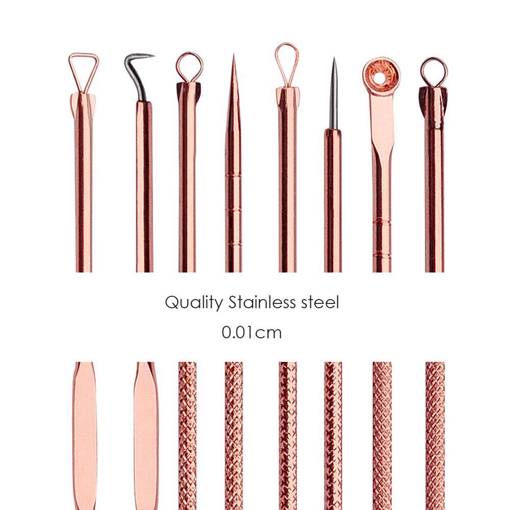 5Pcs Blackhead Acne Remover Needles Set Face Pore Cleaner Tool Removal Needles Face Care Comedone