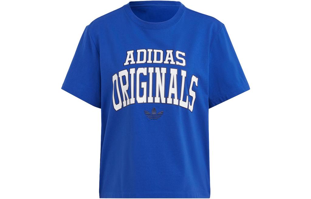 Adidas Originals T Shirt Women's Fluorescent Blue IC5982