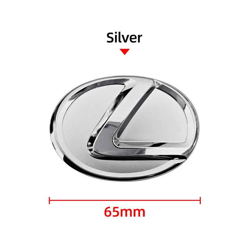 Interior Stickers 65mm 77mm Car Steering Wheel Logo Sticker Badge Accessories For Lexus CT200H ES250 ES300H IS250 GS300 GS460 GX
