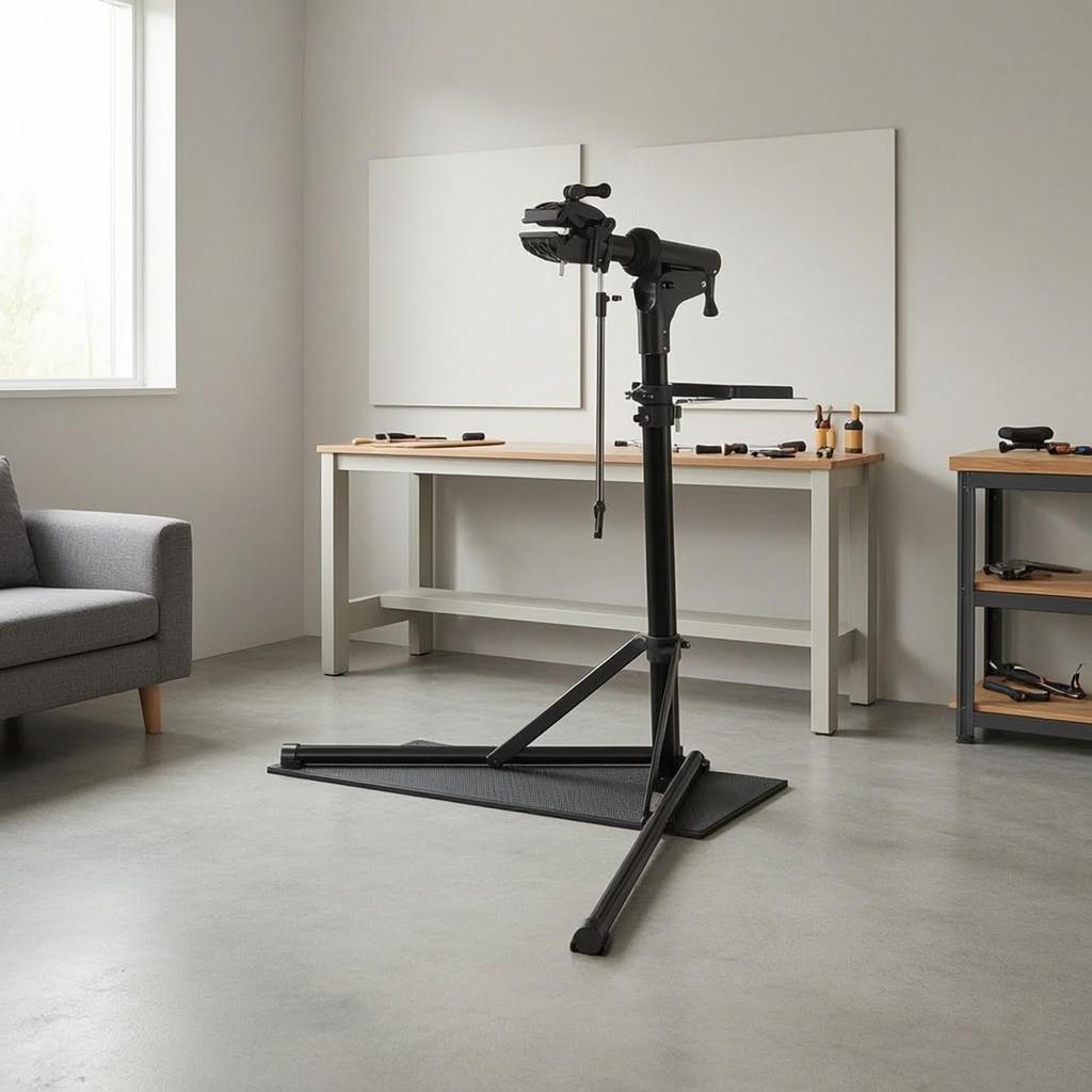Bike Repair Stand Height Adjustable Workstand Heavy Duty for Home Workshop