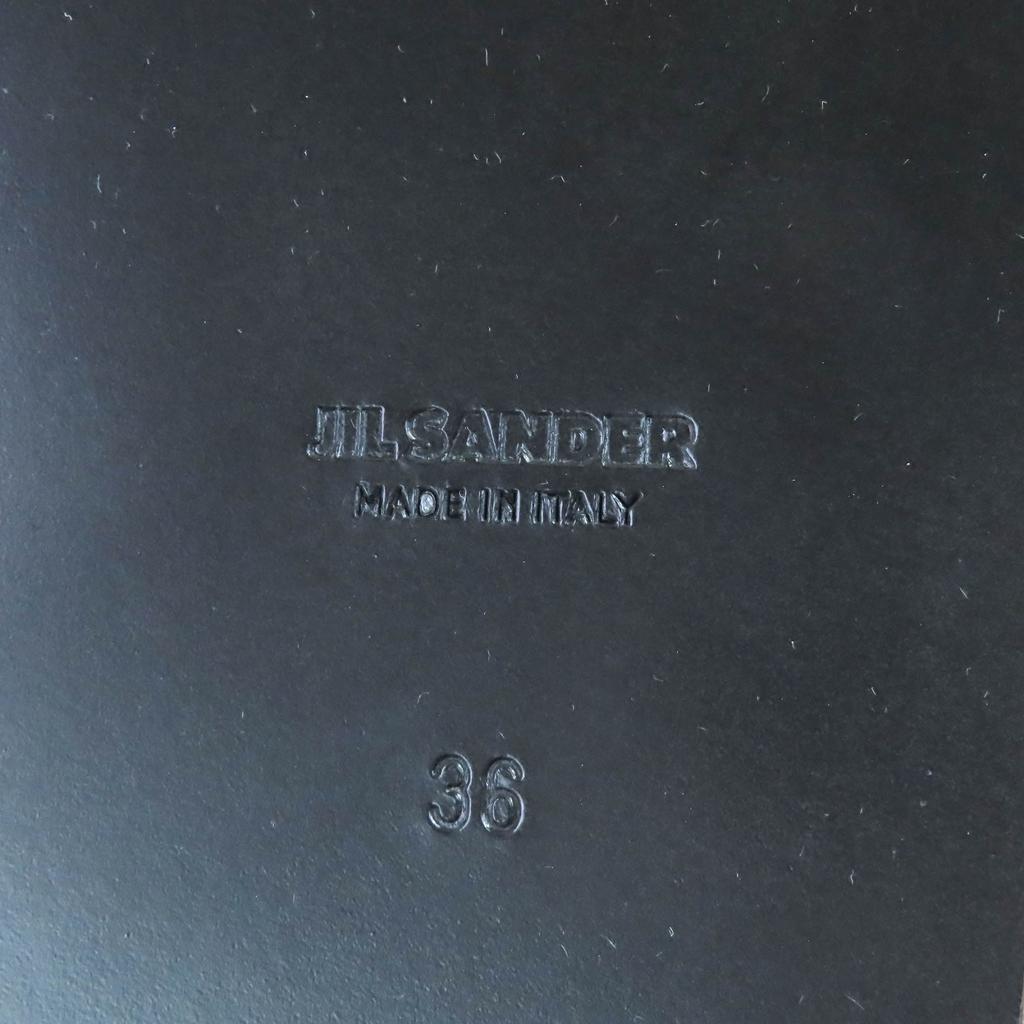 Ausgezeichnete JIL SANDER Riemensandalen aus Nappaleder Damen 36 J15WP0043 Gebraucht