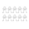 10Pcs For Nissan Bonnet Hood Support Prop Rod Holder Clips Retainer 65722-01E00