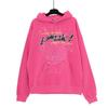 Felpa Unisex con Stampa Grafica di Lettere Vestibilità Larga Pullover Streetwear Set di Felpa e Pantaloni per Coppia