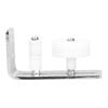Carbon Steel Floor Guide Silver Sliding Door Hardwares Hardware Door Roller Guide  Doors