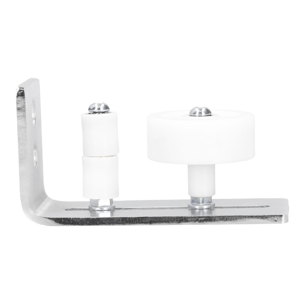 Carbon Steel Floor Guide Silver Sliding Door Hardwares Hardware Door Roller Guide Doors