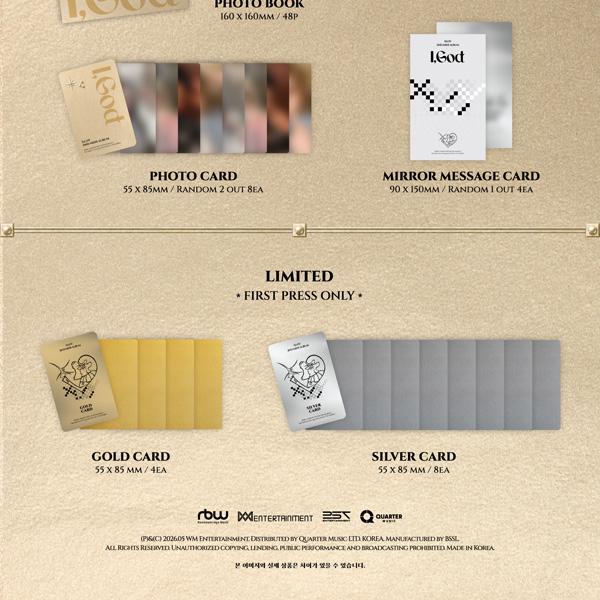 XLOV 2nd Mini Album [I,GOD]