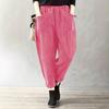 Available Now! Autumn/Winter Women's Corduroy Elastic Waist Loose-Fit Fashion Pants